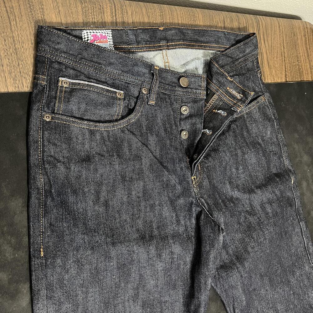 Naked & Famous JoJo's Bizarre Adventure Selvedge Jeans 32x33 Jonathan Joestar